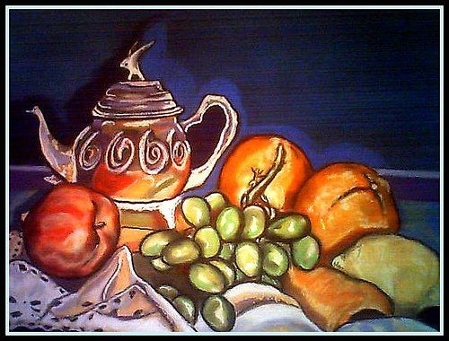 bodegón de frutas