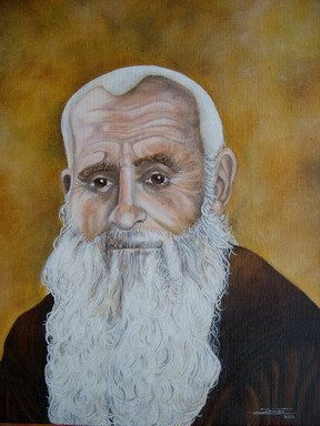 Fray Leopoldo Oil Canvas Portrait