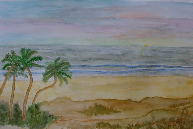 Palmeras Watercolour Paper