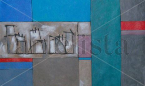 Pinturas/Serie: Cuadrado roto