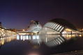 ciudad de las ciencias de noche