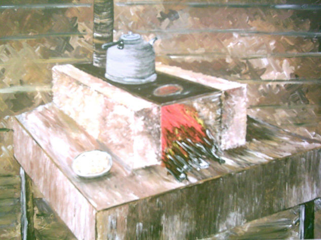 Fogon Acrylic Panel Still Life Paintings