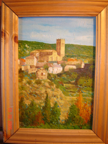 Pueblo Oil Canvas