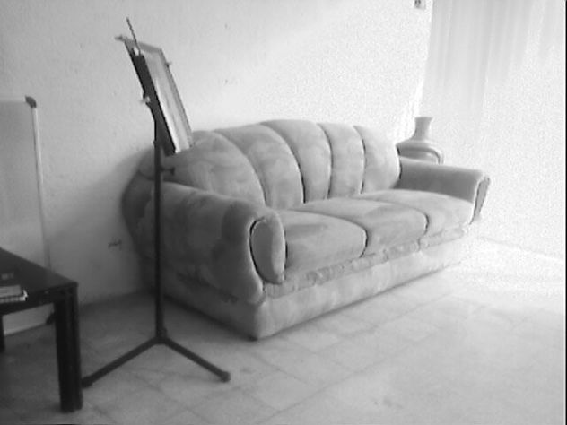 atril y sofa de musica