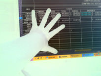 White hand