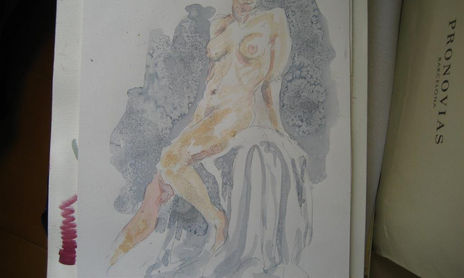 Dibujos y acuarelas