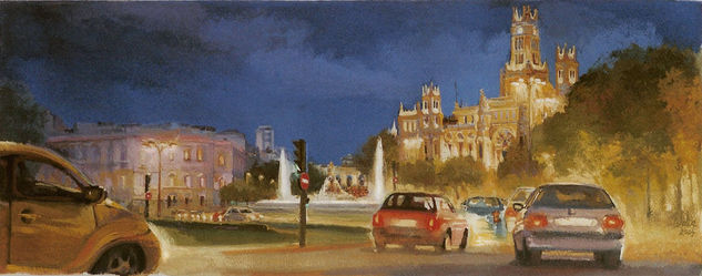 Cibeles, II Acuarela Papel Paisaje