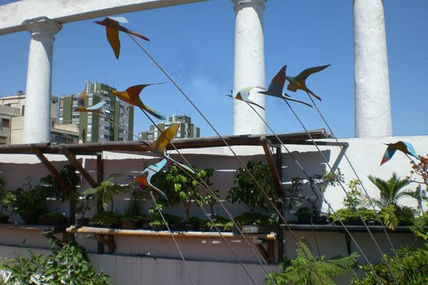 Fuente pájaros