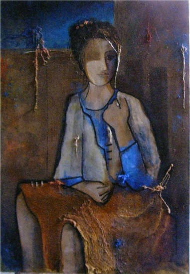 Sentada Others Textile Figure Painting