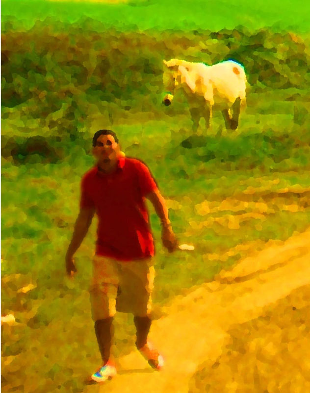 AUGUSTO Y EL CABALLO