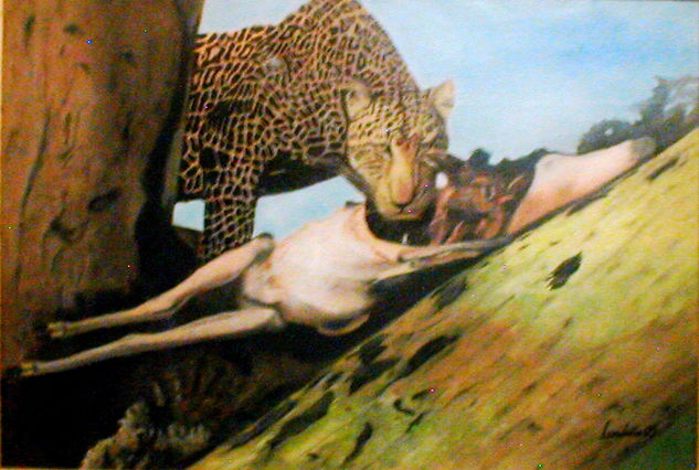 leopardo Oil Canvas