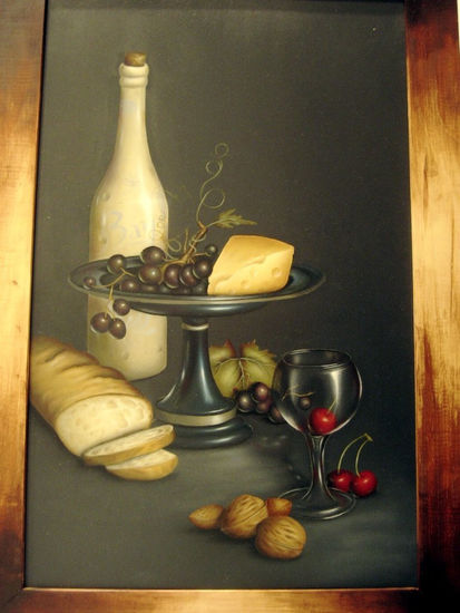 bodegon Acrylic Panel Still Life Paintings