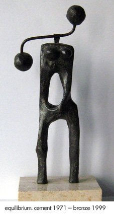 equilibrio Bronce Figurativa