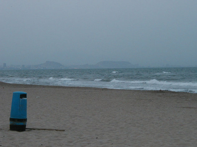 La playa solitaria 