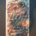 AQUARELLE STROKES ON ACID INK thumbnail 1