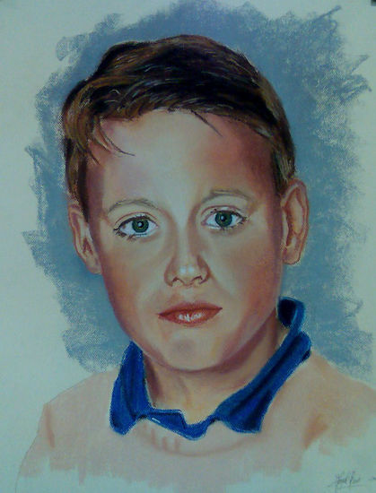 S/T Pastel Paper Portrait