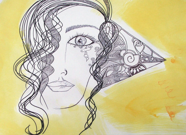 mujer y verdad (rdg) Mixed Media