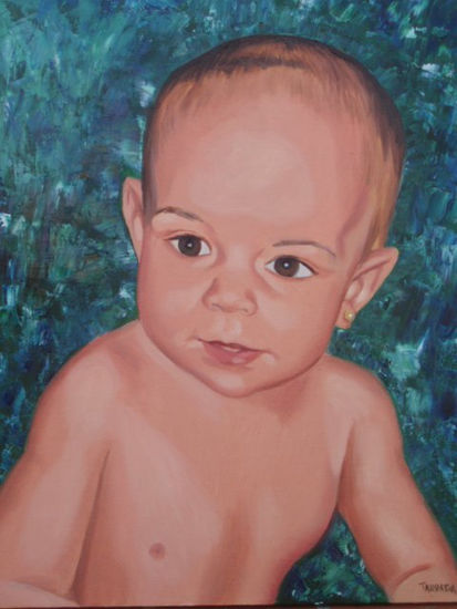 Ivan T.A Oil Canvas Portrait