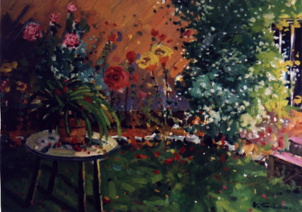 Jardin florido