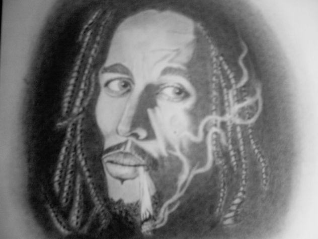 bob marley fumandola
