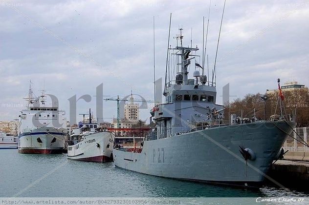 Barcos en el Puerto de Málaga