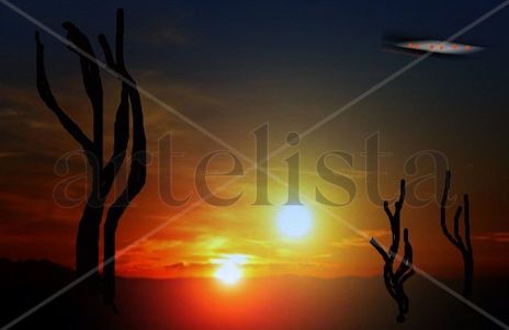 Atardecer  en...