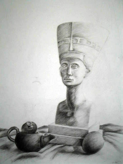 "Nefertiti" Carboncillo