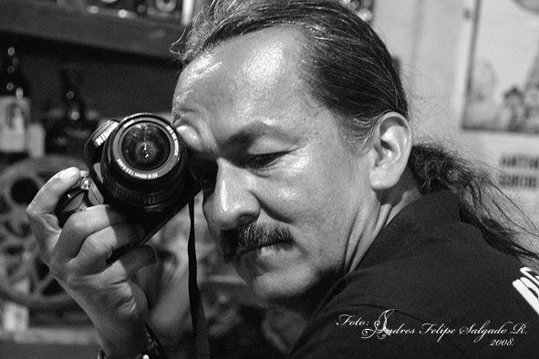 Retrato de un Fotografo Portrait Black and White (Digital)