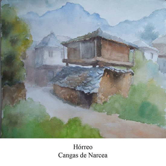 Horreo Watercolour Paper Landscaping