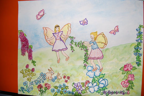 Hadas y mariposas