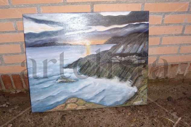 Fiordos Oil Canvas Landscaping