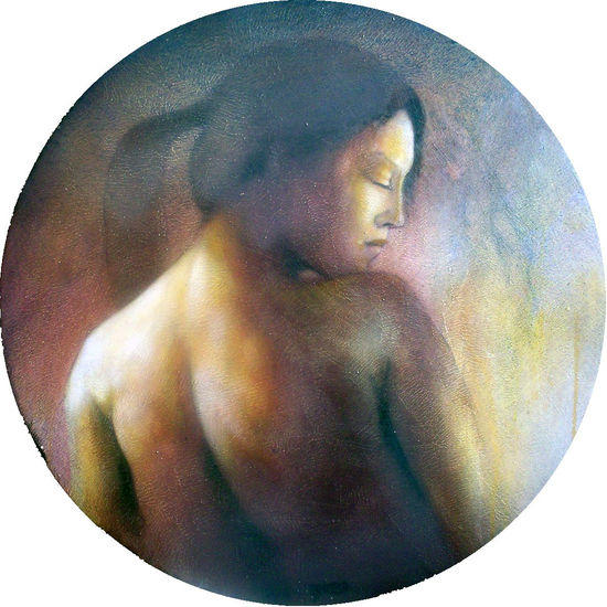 En Soledad Acrylic Canvas Nude Paintings