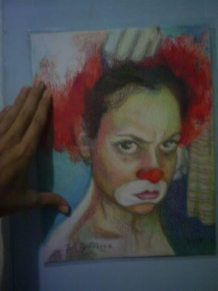 Payaso (autoretrato)