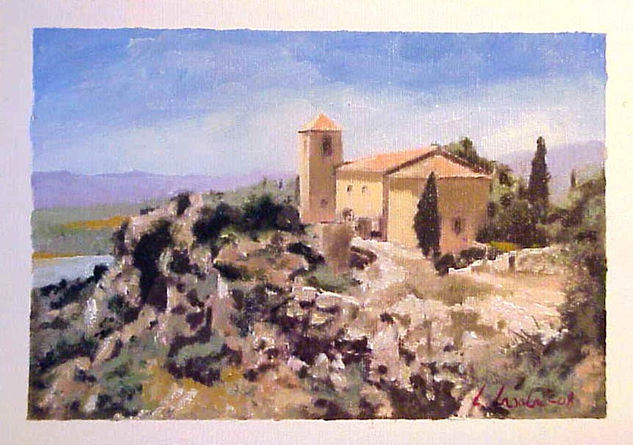 Siurana Óleo Lienzo Paisaje