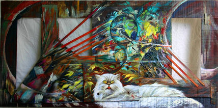 Gato persa con...