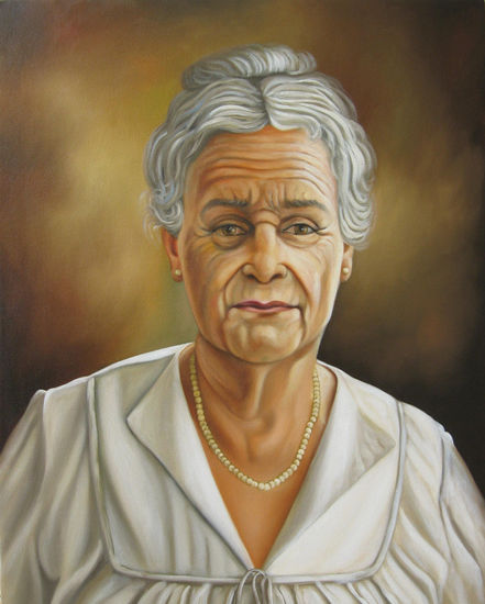 Rostro de dama Óleo Lienzo Retrato