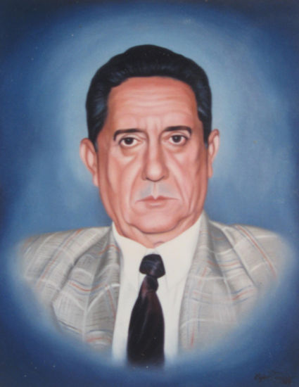 Retrato de caballero Oil Canvas Portrait