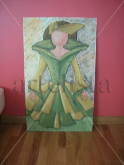 menina Oil Canvas Landscaping