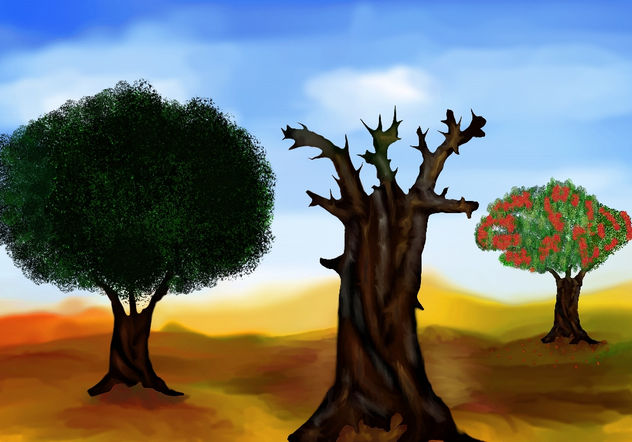 Arbol muerto por la humanidad