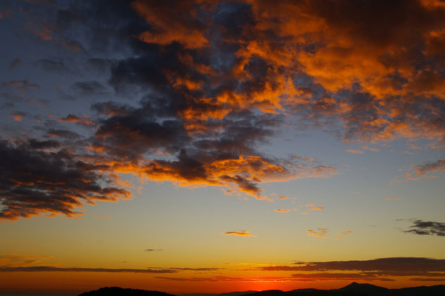 uno de los atardecer 