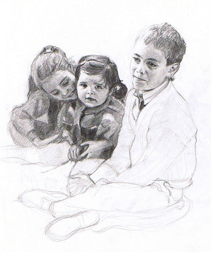 Sobrina y vecinos