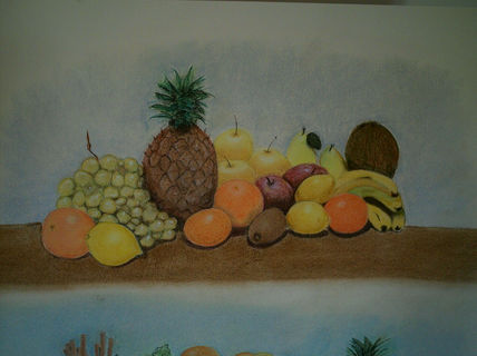 Bodegon con piña