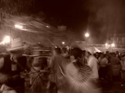 Distorcion a espaldas