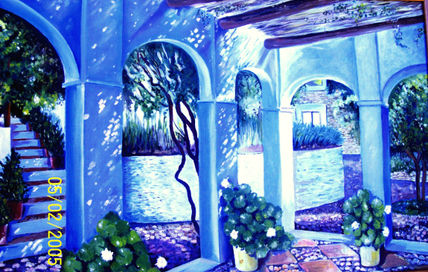 Patio interior