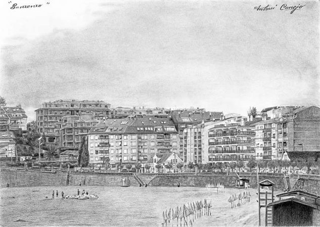 Sanxenxo Paseo de Silgar Pencil