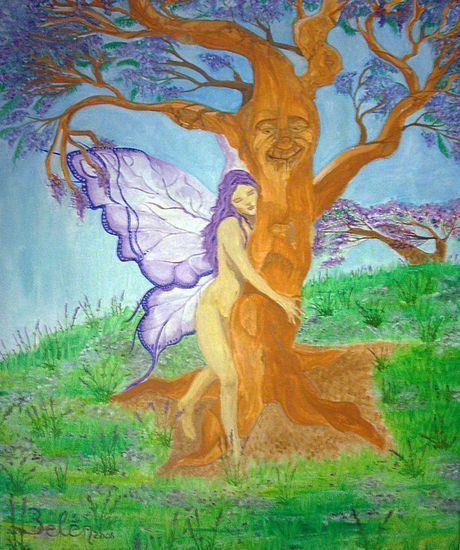 Amor Platónico Oil Canvas Landscaping