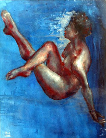 Profundo Oil Canvas Nude Paintings