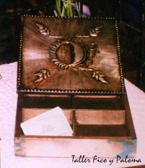 Caja para Joyería - Decorativo Orfebrería Metal