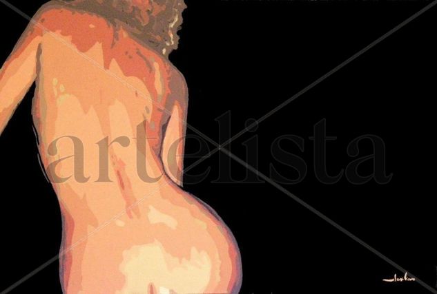 HUIDA - Serie Belleza Infiel - 2008 Acrylic Panel Nude Paintings