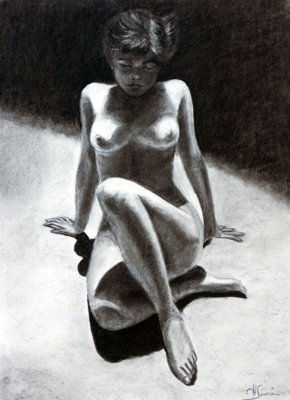 desnudo Charcoal